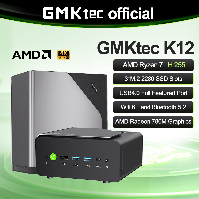 Amd Cpu Ryzen 7 - GMKtec K12 ミニ PC AMD Ryzen