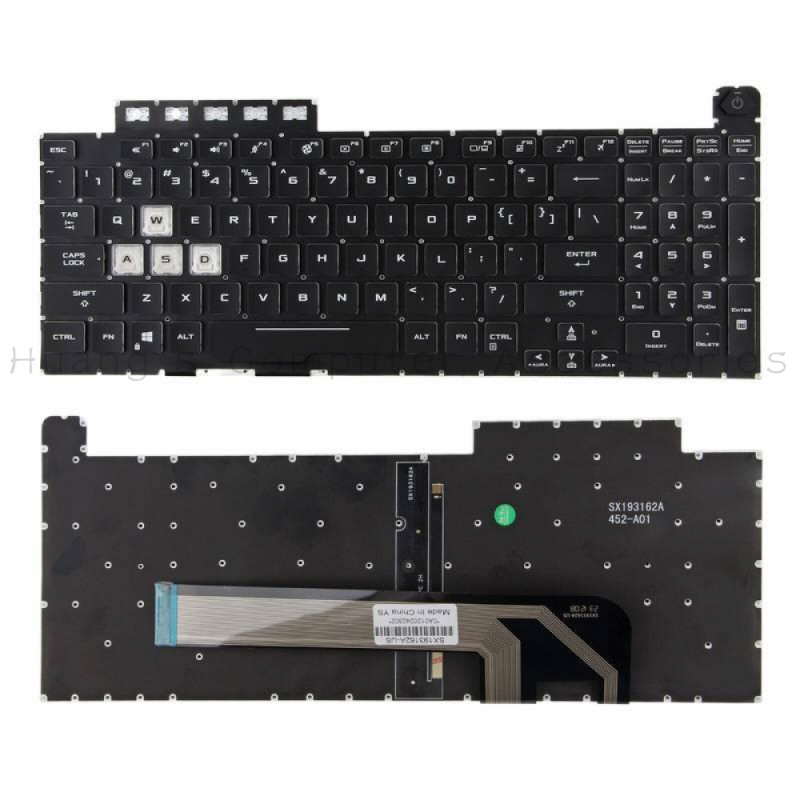 SS+新しいUSレイアウトキーボード、RGBバックライト付き - Gaming Keyboard Test のレビューと価格