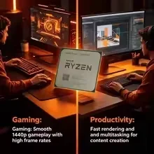 AMD Ryzen 7 5700X3D ゲーミングCPU、8 - Amd Cpu Ryzen 7 のレビューと価格