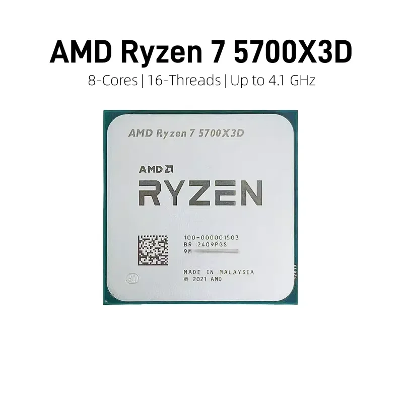 AMD Ryzen 7 5700X3D ゲーミングCPU、8 - Amd Cpu Ryzen 7 のレビューと価格