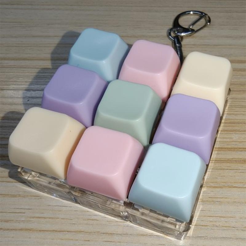 2026マカロンカラーメカニカルキーボードテスターキーホルダ - Gaming Keyboard Test のレビューと価格