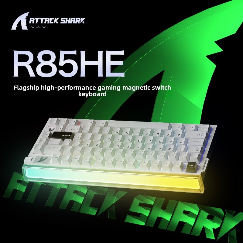 ATTACK SHARK R85 HE 75% マグネティッ - Gaming Keyboard Hot Swappable のレビューと価格