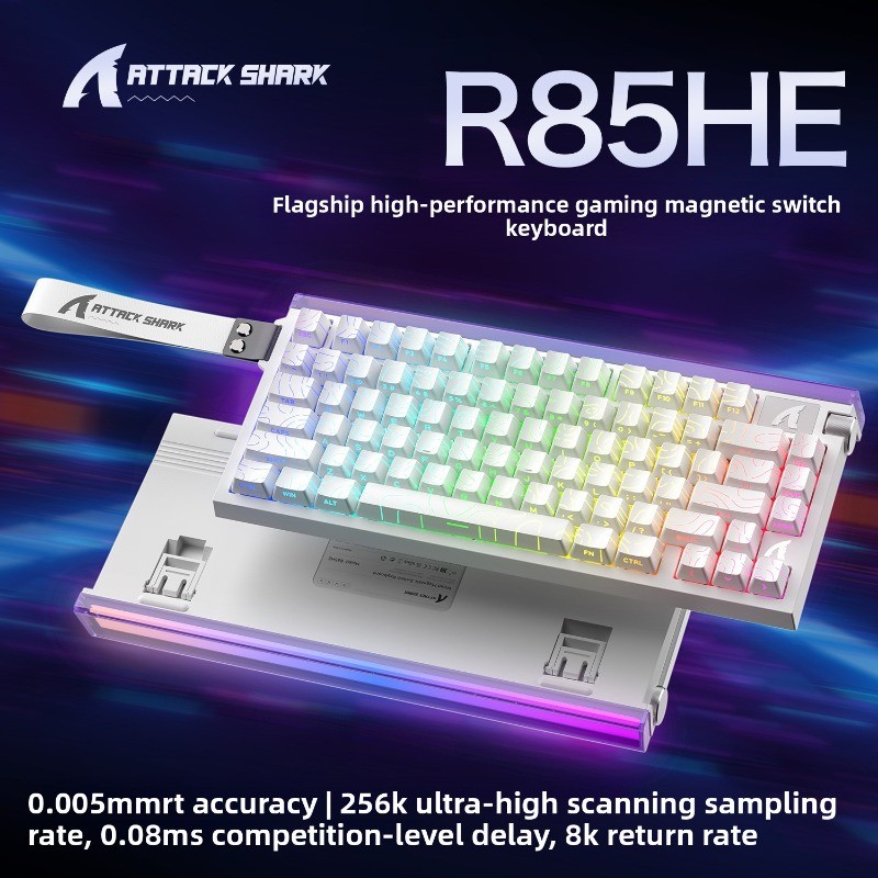 ATTACK SHARK R85 HE 75% マグネティッ - Gaming Keyboard Hot Swappable のレビューと価格