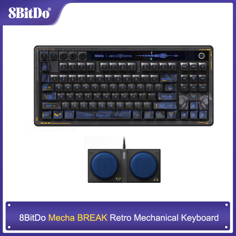 8BitDo レトロ 87 メカニカル キーボード - Me - Gaming Keyboard Hot Swappable のレビューと価格